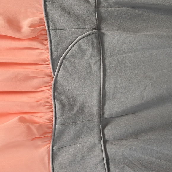 Chadwicks - Pink & Grey Office Dress - Picture 2 of 8